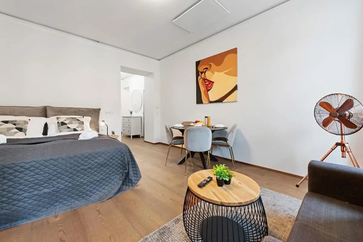 Stylish Studio Smart Tv 2 Beds Wiedeń Austria
