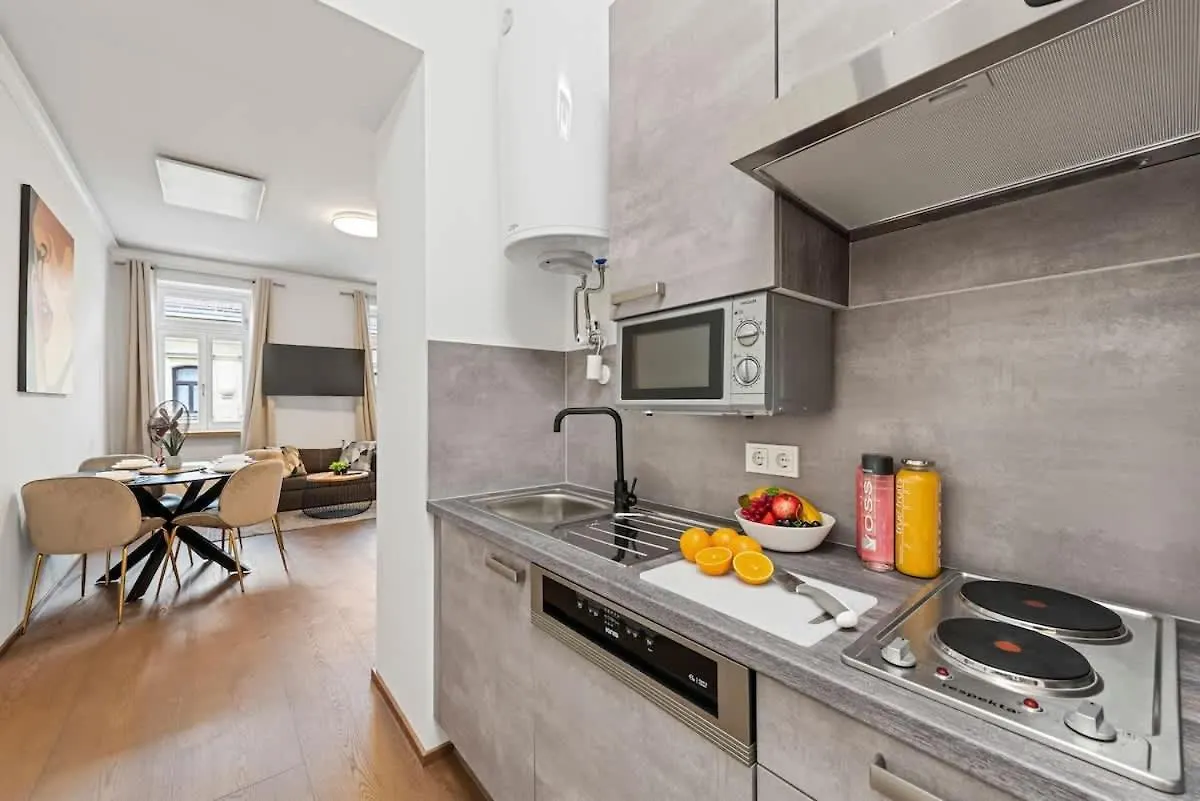Apartament Stylish Studio Smart Tv 2 Beds Wiedeń Austria